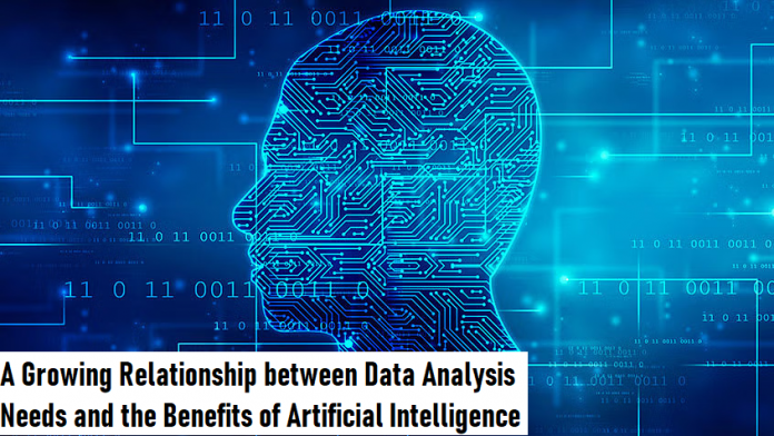 A Growing Relationship between Data Analysis Needs and the Benefits of Artificial Intelligence